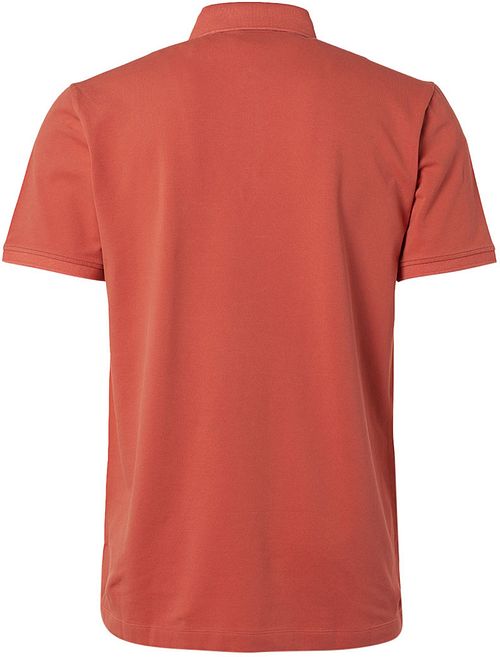 No Excess Polo Röd Product / Achterkant