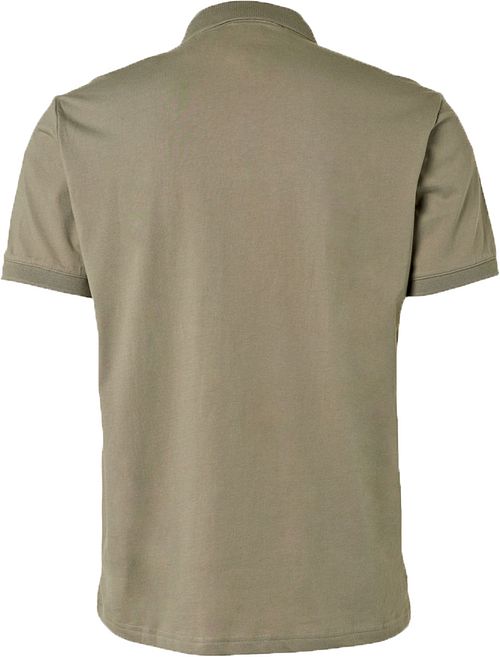 No Excess Poloshirt Army Groen Product / Achterkant