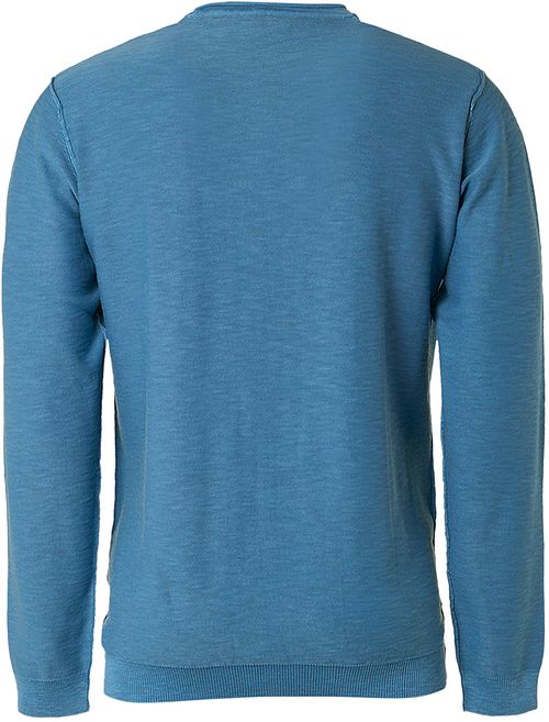 Niebieski sweter No Excess Product / Achterkant