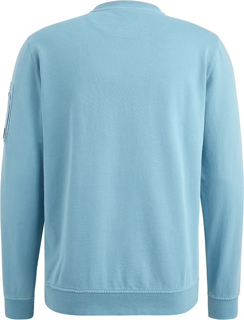 PME Legend Sweater Logo Hellblau Product / Achterkant