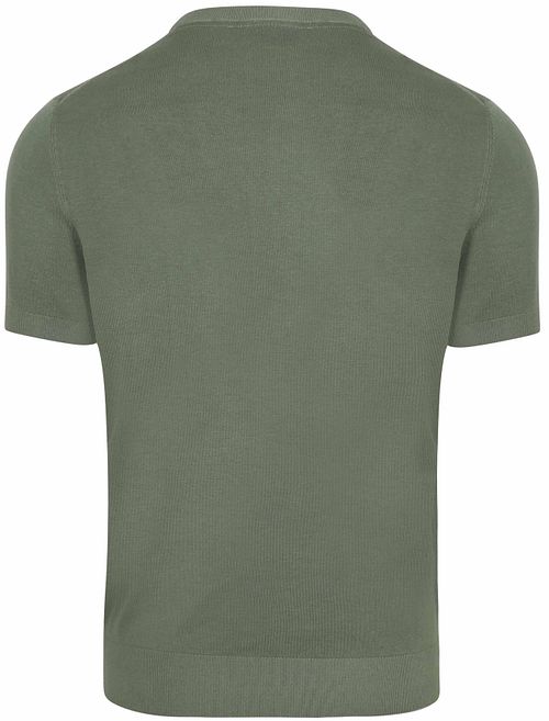 Suitable Strikket-skjorte Grønn Product / Achterkant