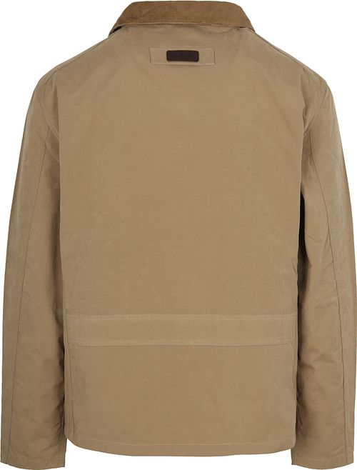 Barbour Jacke Sander Beige Product / Achterkant