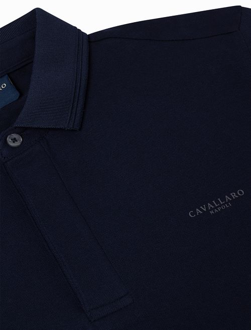 Cavallaro Basso Polo Navy Product / Detail
