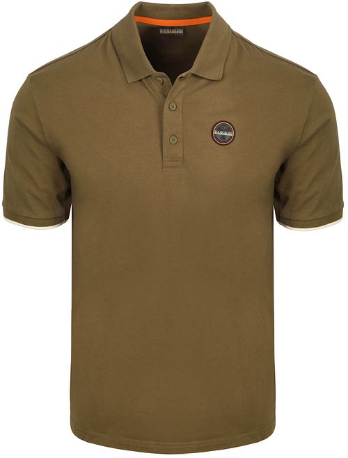 Napapijri E-Badge Polo Olive Product
