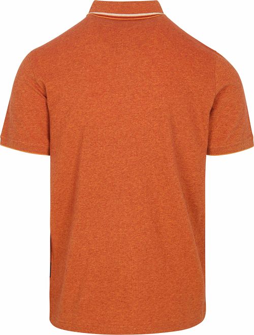 State of Art Polo Oxford Oranje Product / Achterkant