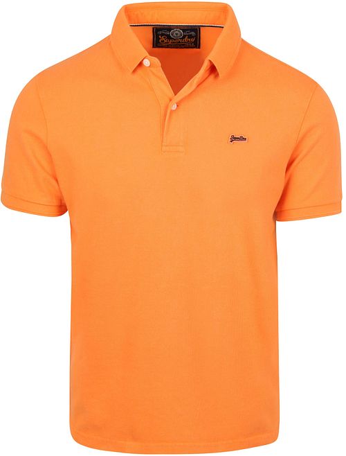 Polo Piqué Classique Superdry Orange Product