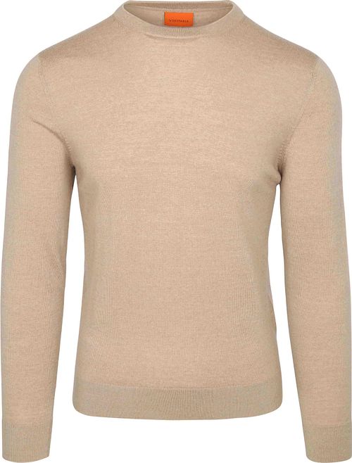 Suitable sweter z wełny merino w kolorze piaskowym Product