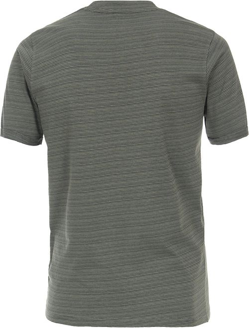 CASAMODA T-Shirt w zielone paski Product / Achterkant