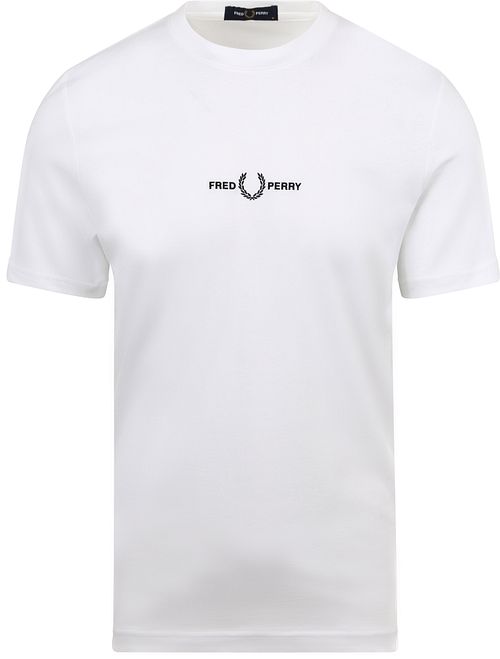 Fred Perry T-shirt M4580 Hvid Product