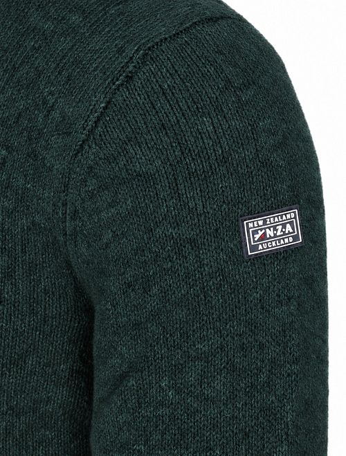NZA Trui Dobson Wool Blend Donkergroen Product / Detail