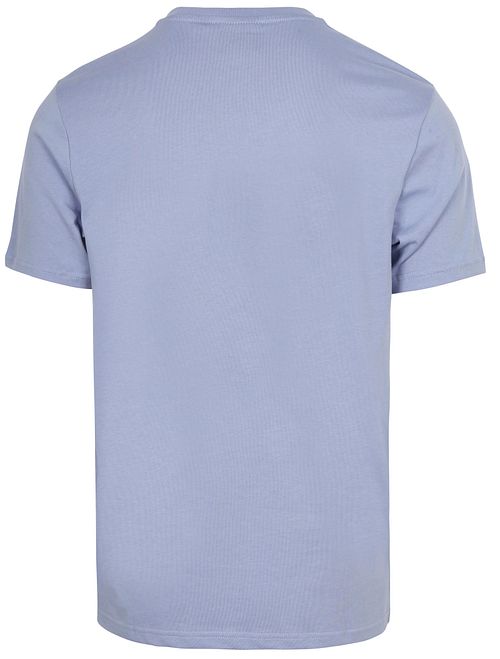 Lyle and Scott T-shirt Bubble Blauw Product / Achterkant