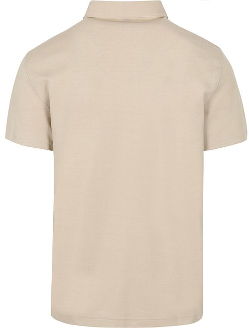 Profuomo Pikétröja Luxury Stickad Beige Product / Achterkant
