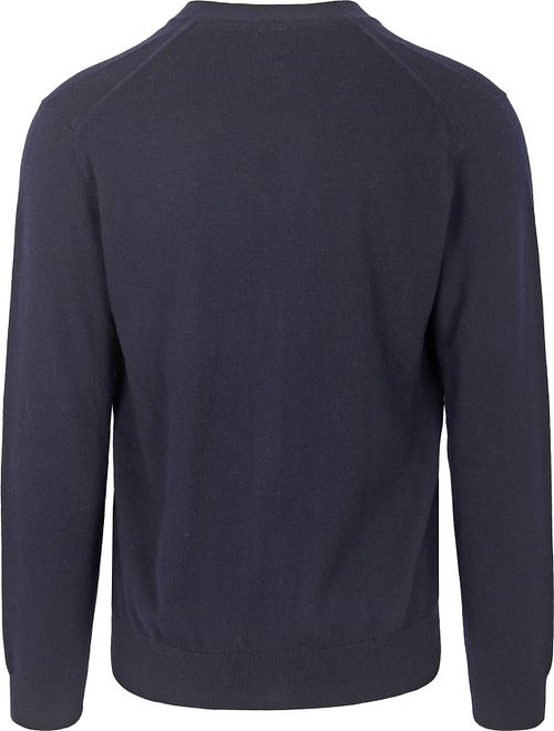 Olymp Vest Wol Navy Product / Achterkant