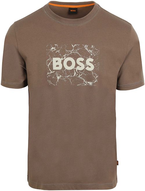 BOSS T-shirt Logo Marron Product