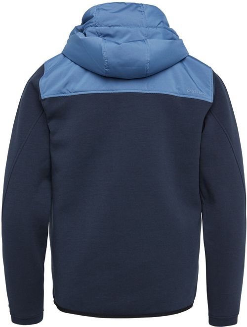 Cast Iron lynlås Vest Mørkeblå Product / Achterkant