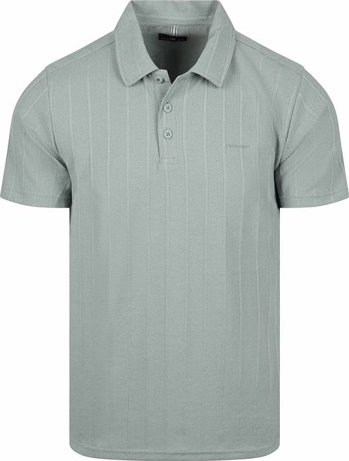 Koszulka polo State of Art Drop Needle z dżerseju w kolorze zielonym Product