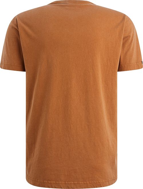 PME Legend Washed T-Shirt Oranje Product / Achterkant