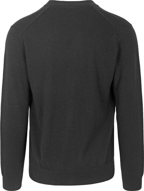 Olymp Strickjacke Wolle Schwarz Product / Achterkant