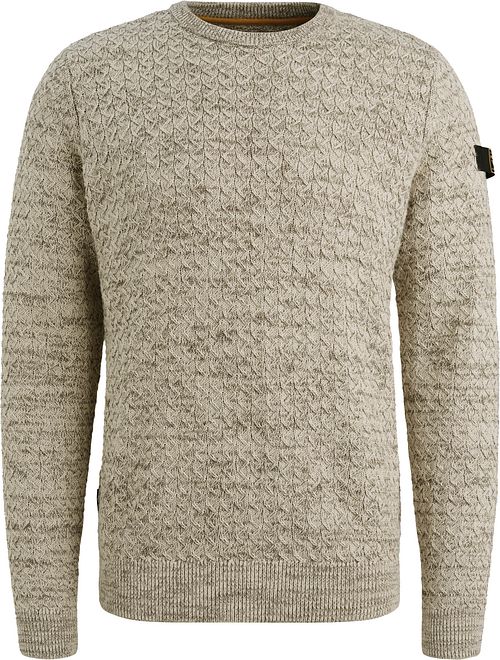 Trui PME Legend Mouliné Structure Greige Product