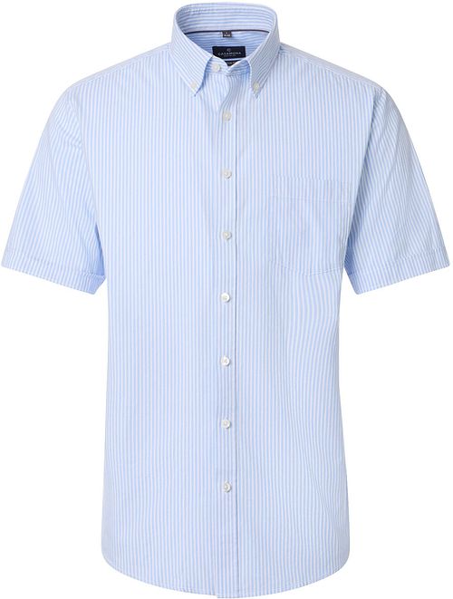 CASAMODA Chemise Short Sleeves Rayures Bleu Product