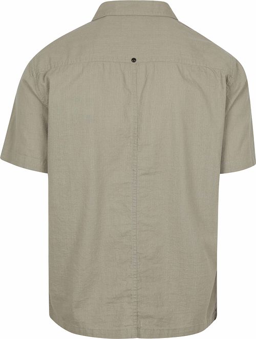 Camisa de manga corta No Excess en verde Product / Achterkant