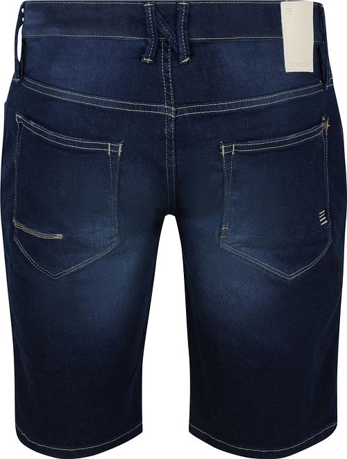 No Excess Short Denim Stretch Dark Product / Achterkant