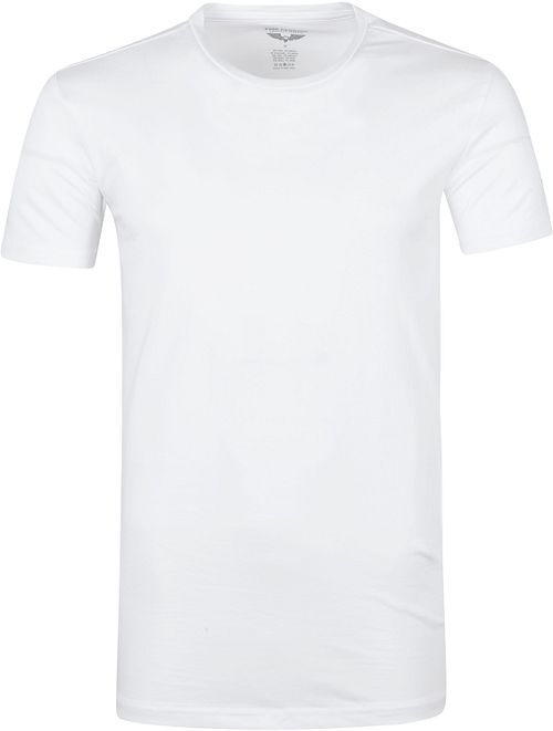 PME Legend Basic T-Shirt 2-Pack de cuello redondo en blanco Product