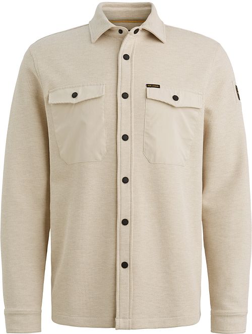 PME Legend Overshirt Waffle Ecru