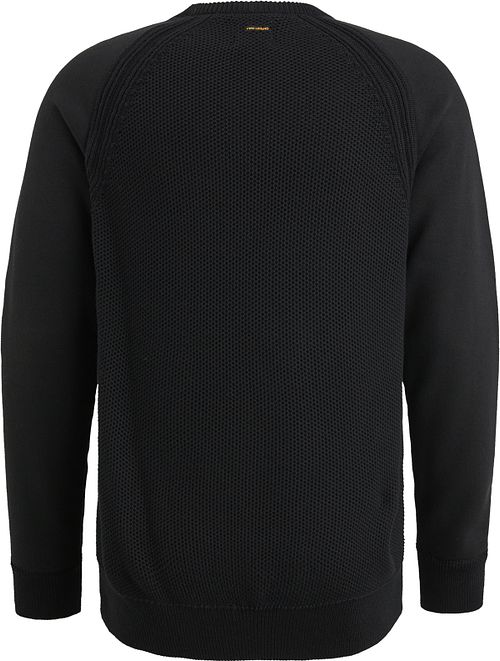 PME Legend Pull Knit Sweat Noir Product / Achterkant