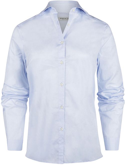 Steppin' Out Blouse Bibi Poplin Sky Blue Product