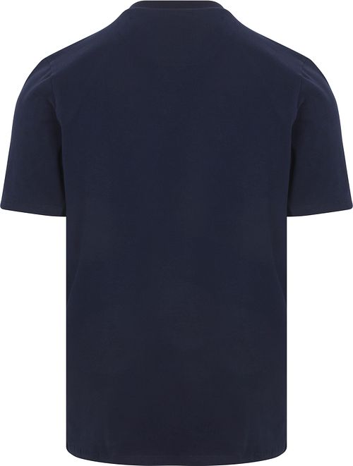 Suitable Respect Hi Camiseta Navy Product / Achterkant