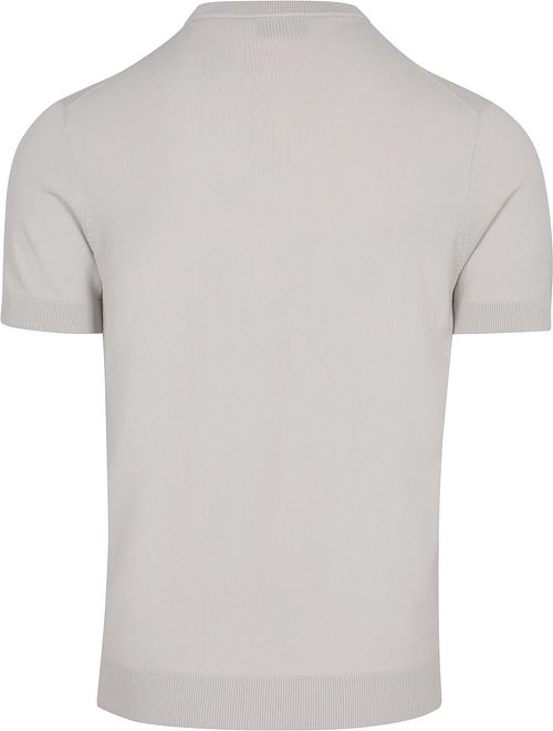 Suitable Strikket T-skjorte Wake Ecru Product / Achterkant