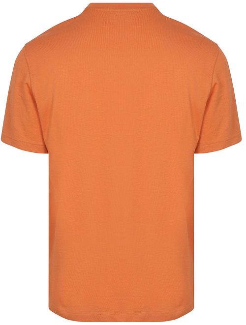 T-shirt Lacoste w kolorze pomarańczowym Product / Achterkant