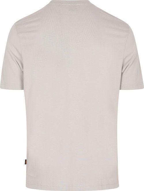 BOSS T-shirt Te DJ Grey Product / Achterkant
