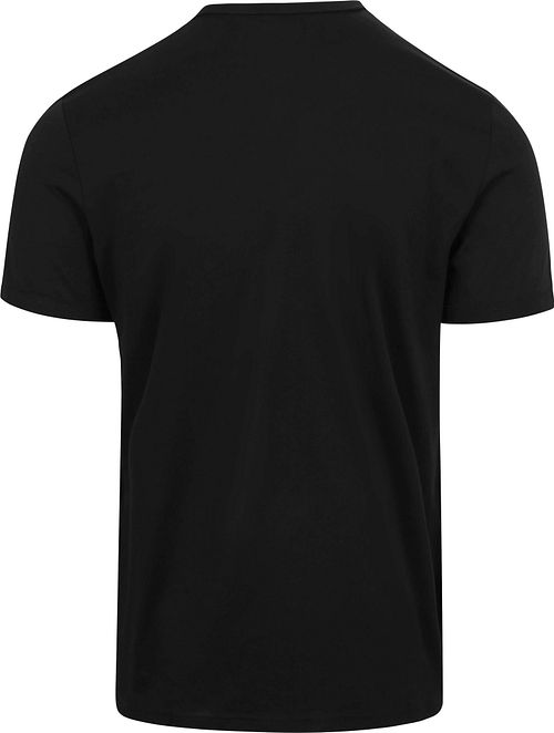 Camiseta Fred Perry negra M3519 Product / Achterkant