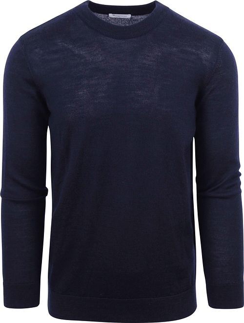 Jersey de lana KnowledgeCotton Apparel en azul marino Product