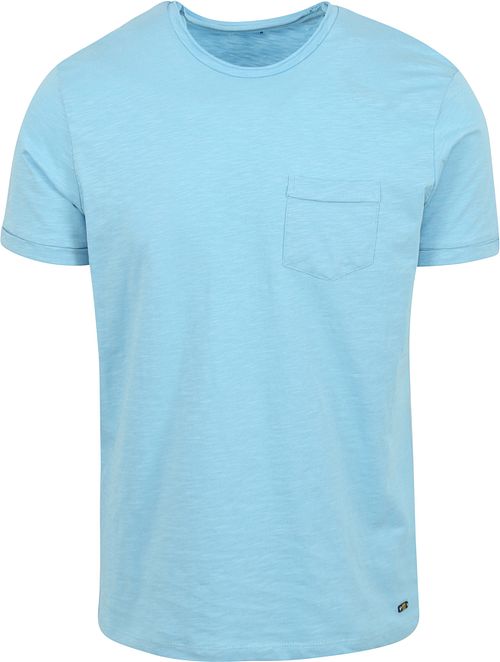 No Excess T-Shirt Slubs Lichtblauw Product