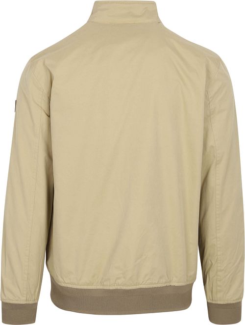 Petrol jakke Bomber Beige Product / Achterkant