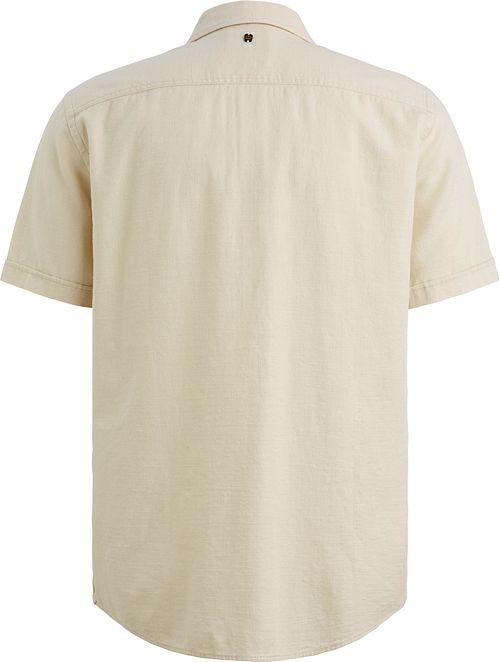 PME Legend Camisa Casual Manga Corta Ecru Product / Achterkant