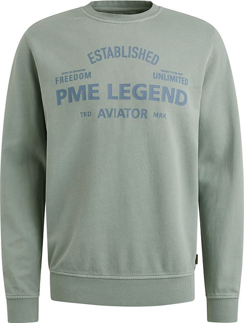 PME Legend Sweater Logo Silver Blue Product