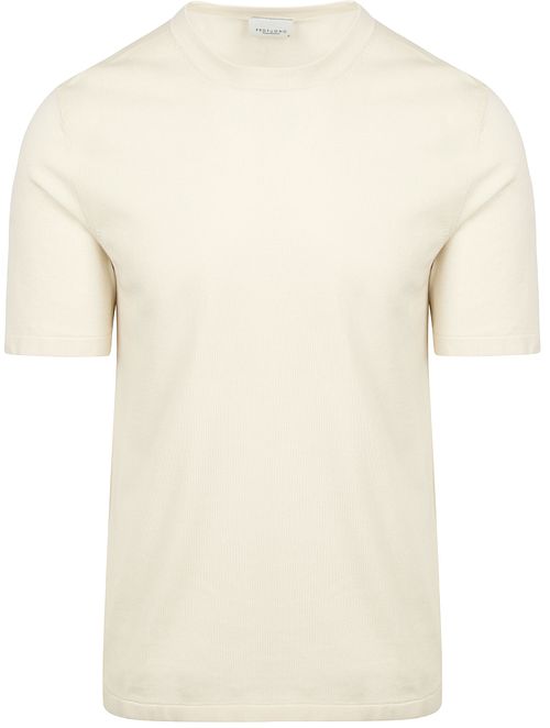 Profuomo T-skjorte Strikket Ecru Product