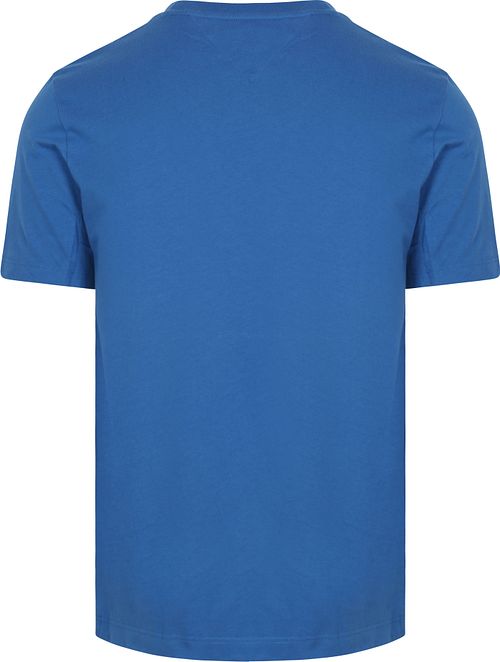 Tommy Hilfiger T-shirt Essential Orbit Blue Product / Achterkant