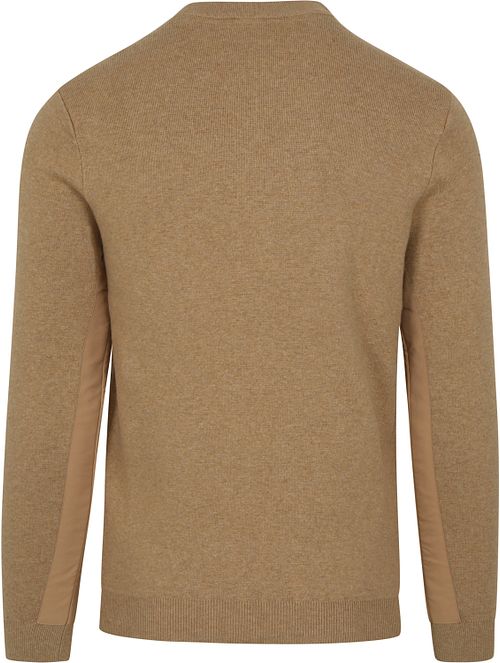 Blue Industry Tröja Beige Zipper Product / Achterkant