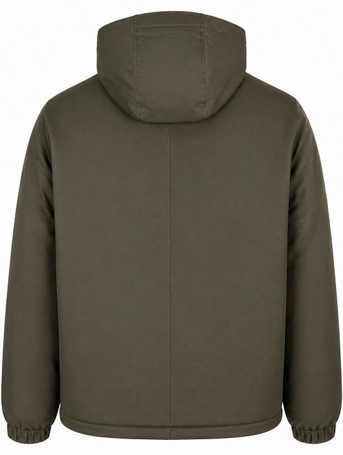 Lyle & Scott Plussize Jacket Hooded Olive