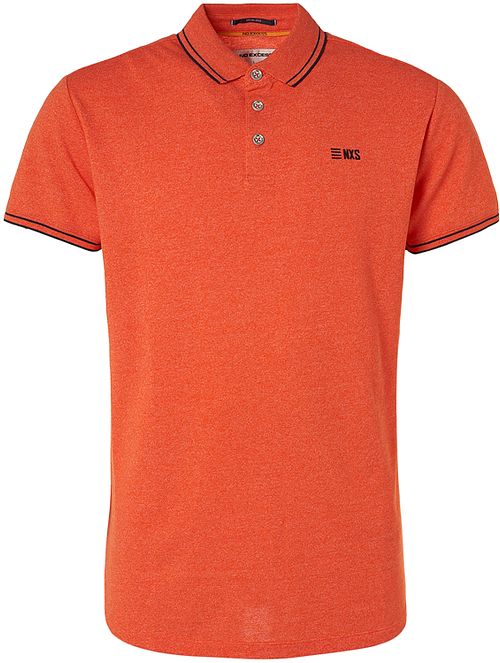 No Excess Polo Garment Dye Pomarańczowy Product