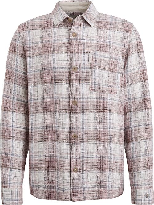 Cast Iron overshirt w kratę w kolorze różowym Product