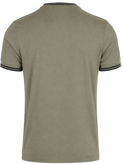 Fred Perry Twin Tipped T-shirt Grün Z50