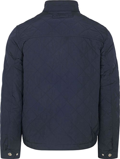 GANT Steppjacke Marine Product / Achterkant