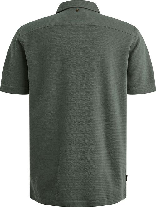 PME Legend kortermet skjorte jersey interlock Balsam grønn Product / Achterkant