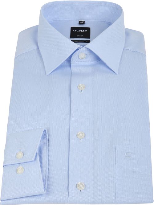 OLYMP Chemise Luxor Derby Bleu Product / Detail